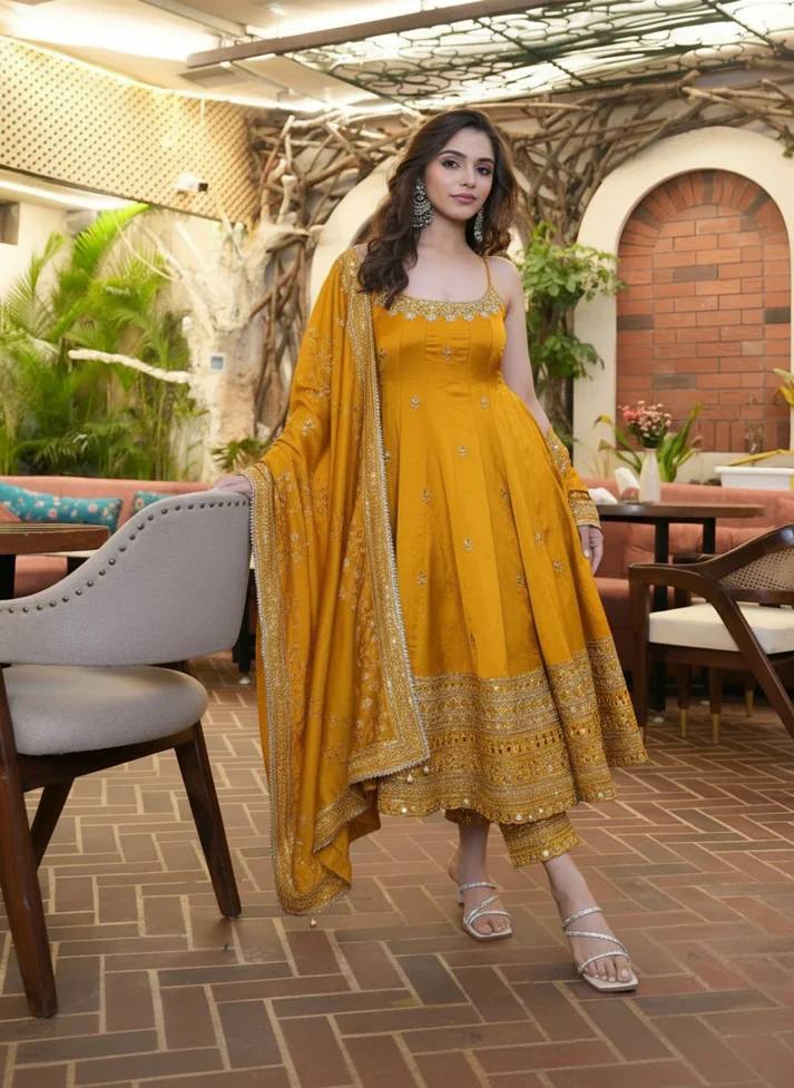 Premium Quality Anarkali Suit Set