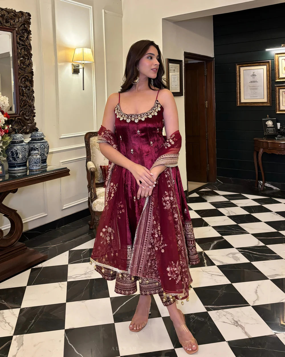 Premium Quality Anarkali Suit Set