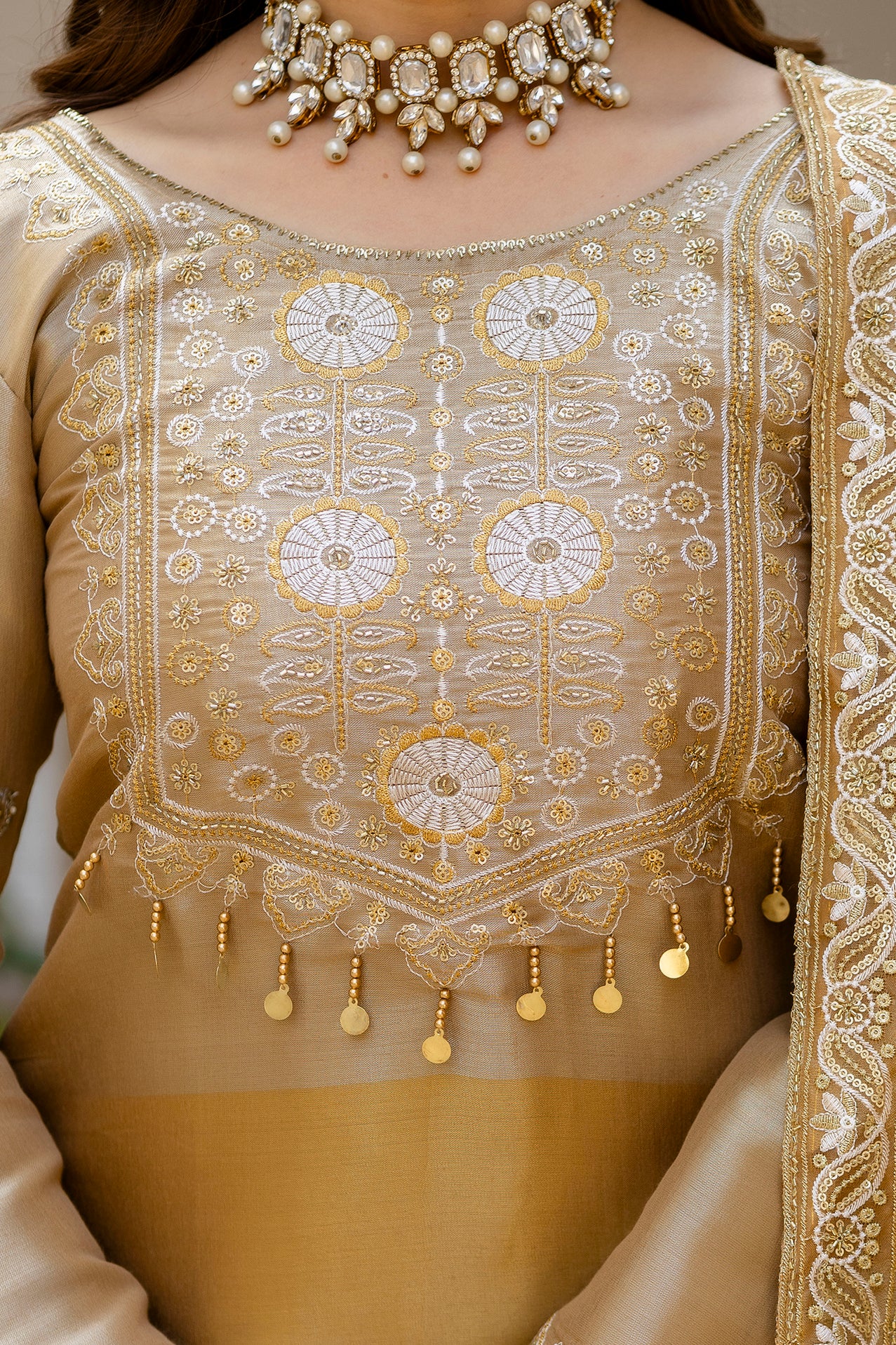 Premium Banarasi Lehenga Set with Embroidered Kurta & Silk Dupatta – Festive & Wedding Wear for Women