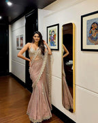 Ready-to-Wear Lehenga Saree with Sequins Work