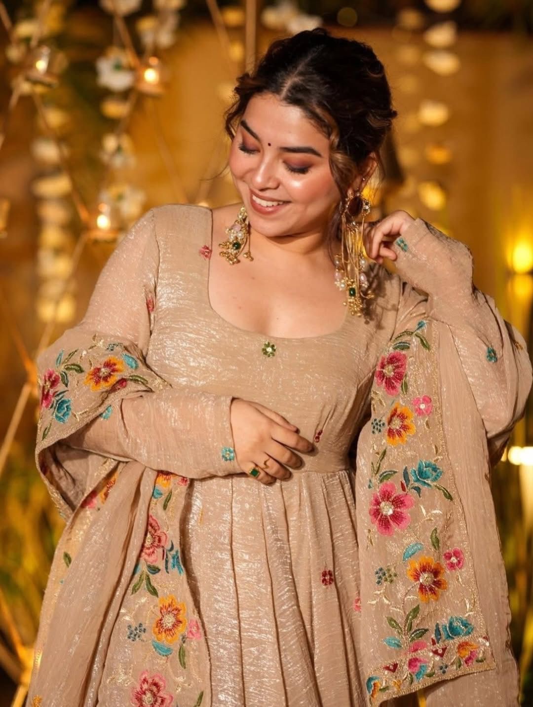 Mastani Floral Anarkali Anarkali Suit Set