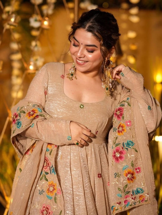 Mastani Floral Anarkali Anarkali Suit Set